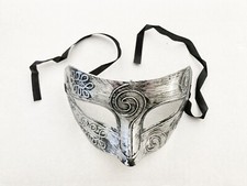 Venetian Classic Eye Mask Masquerade Costume Ball Party Mask - Silver