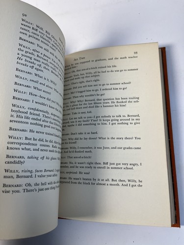"Death of a Salesman" by Arthur Miller, 1st Ed. 1949-Broadway Play in Book Form - Foto 17 di 24