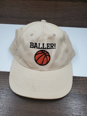 2013 Baller Hat Cap Basketball National Entertainment Network Beige Adjustable