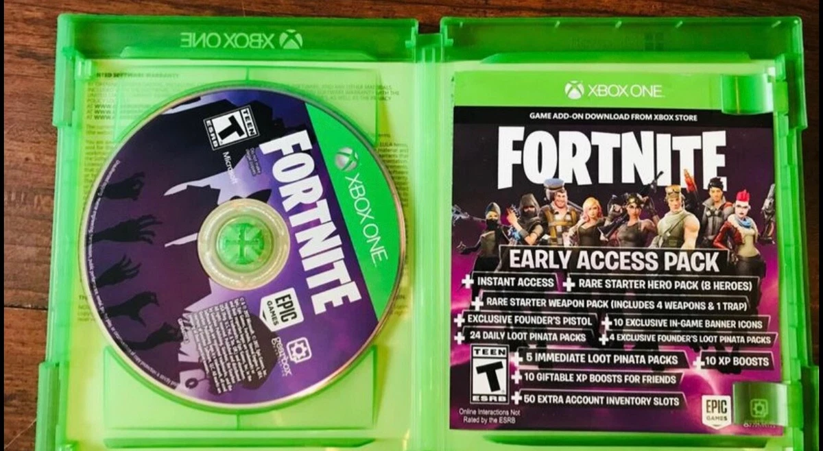 XBOX ONE - FORTNITE - FACTORY SEALED - WATA 9.8 A - EPIC GAMES 2017 FIRST  PRINT