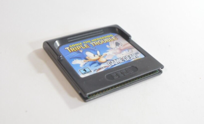 Jeu Sonic Triple Trouble - SEGA Game Gear, édition 1995, En Très Bon état