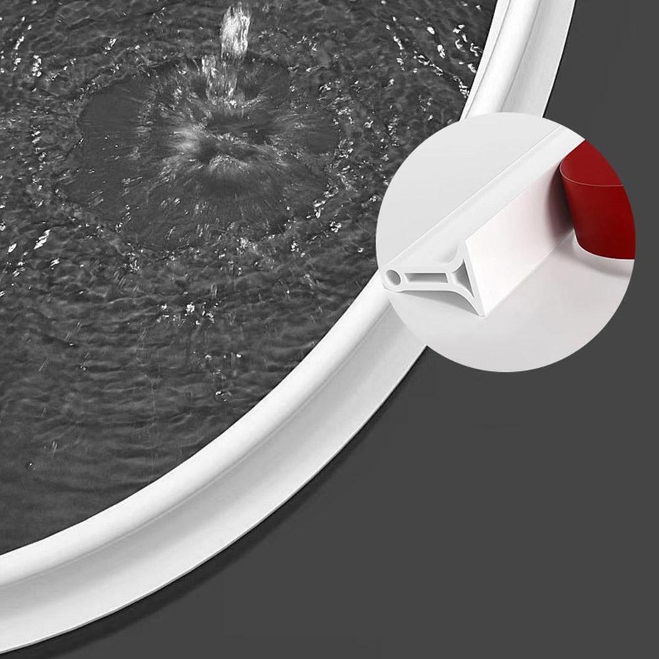 Shower Screen Seal Strip Bathroom Door Replacement Glass D3P7 Straight