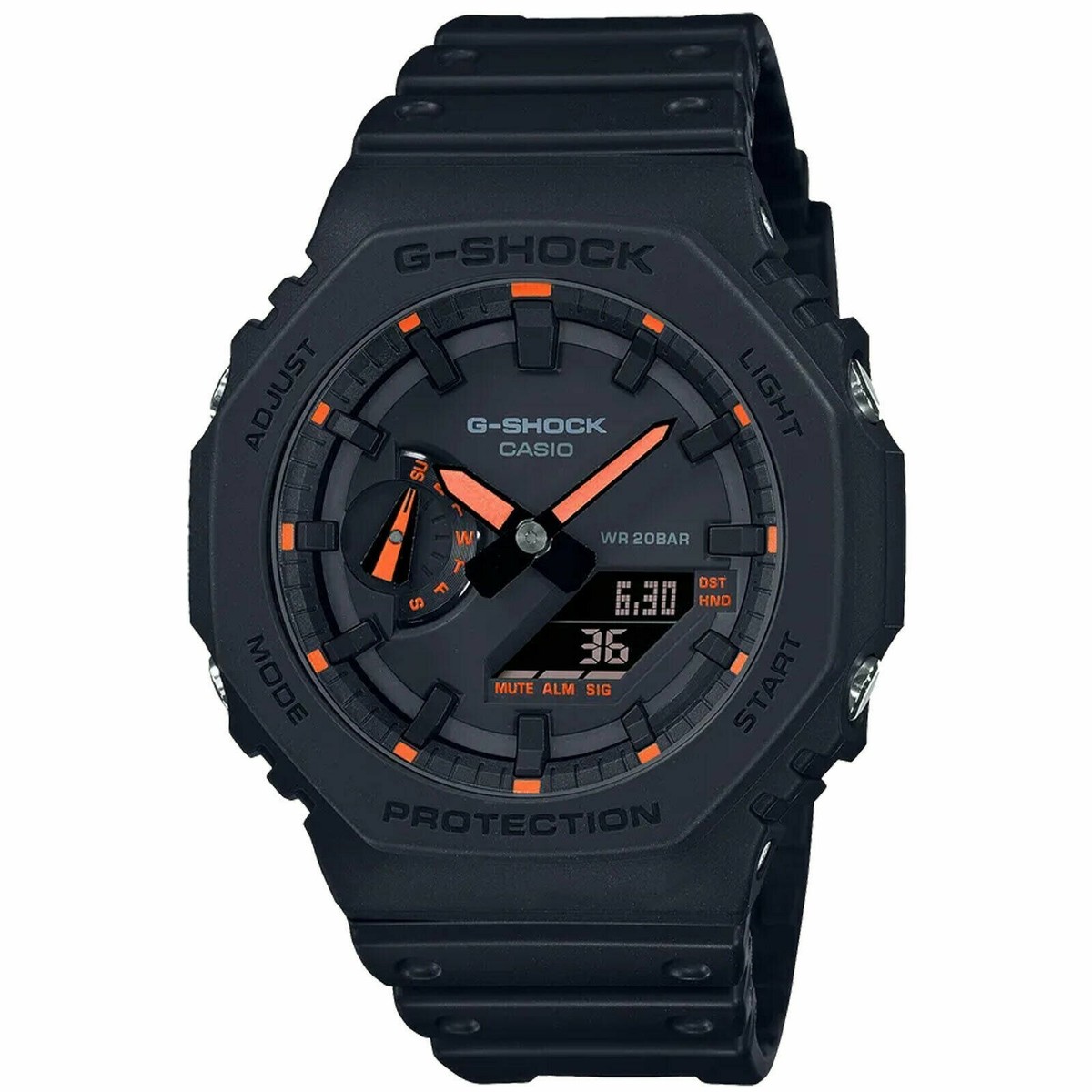 Casio G-Shock Carbon Core Guard Men's Watch GA-2100-1A4D | eBay