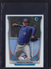 2014 BOWMAN CHROME MINI PROSPECT REFRACTOR ROBERTO OSUNA #BM-TBJ3 BLUE JAYS