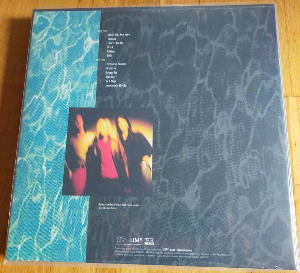 NIRVANA "Nevermind" 180g Vinyl LP + 7 Inch Vinyl Single ss - Bild 2 von 2