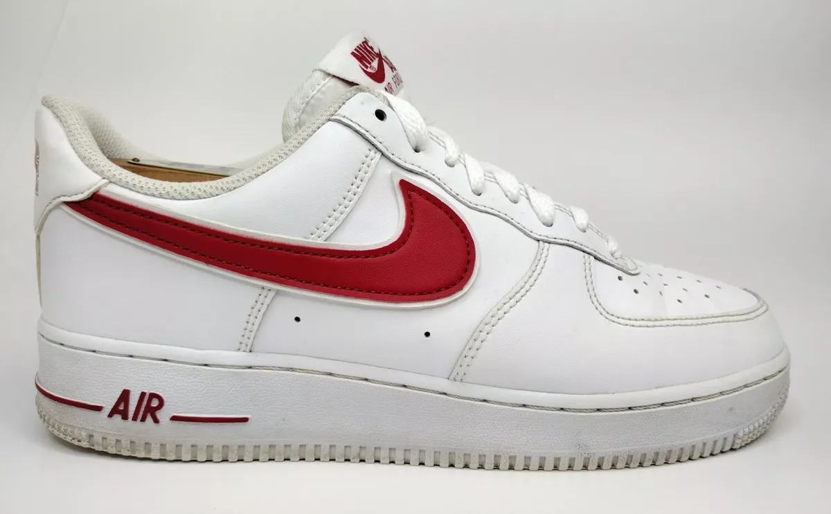 Nike Air Force 1 Low White Gym Red Men's - AO2423-102 - US