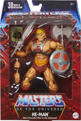 Masters Of The Universe MOTU 40th Anniversary He-Man Action Figure