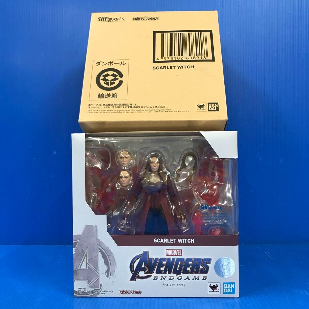 ゲームキャラクター Scarlet Witch Acengers End Game S.H.Figuarts Scarlet Witch Avengers End Game Bandai Japan Import