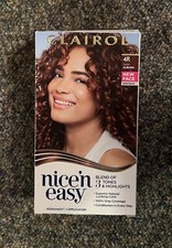 Clairol Nice'n Easy Permanent Hair Dye, 4R Dark Auburn Hair Color