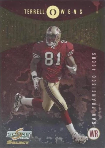 2001 Score Select Terrell Owens #CP-16