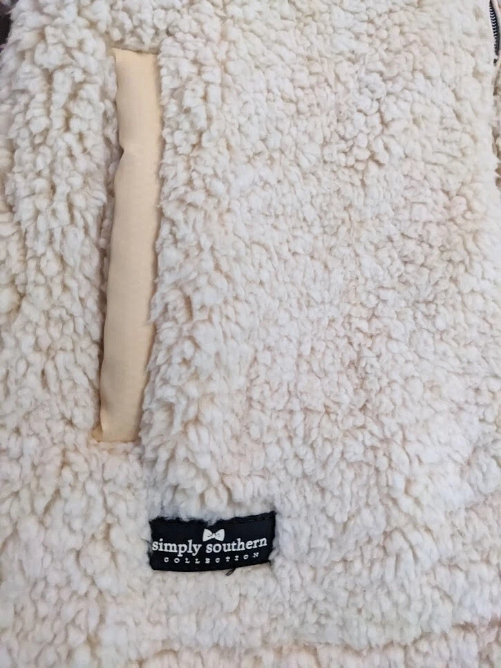 Simply southern sherpa hooded sale jacket