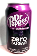 Dr. Pepper Blackberry 🇺🇸 الولايات المتحدة 355ml Empty Can للمقتنيات