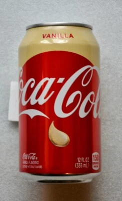 COCA COLA from USA. VANILLA 12 FL OZ VANILLE 355 ml canette - Photo 1/4