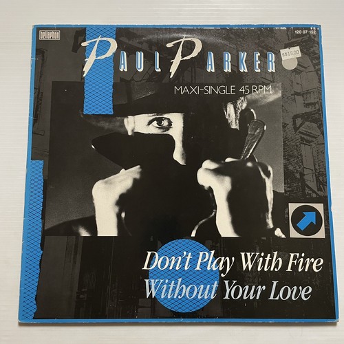 Paul Parker Don’t Play With Fire Vinyl Record 12” 33 RPM Maxi Single 1985 - Picture 7 of 24
