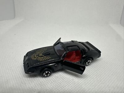 Vintage Zee Toys Trans Am P362 Diecast 1:64 Black Pontiac Trans Am
