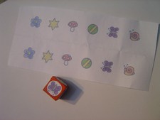 ERSATZWÜRFEL für das Brettspiel der BUNTE WÜRFEL-DDR- Top Zustand