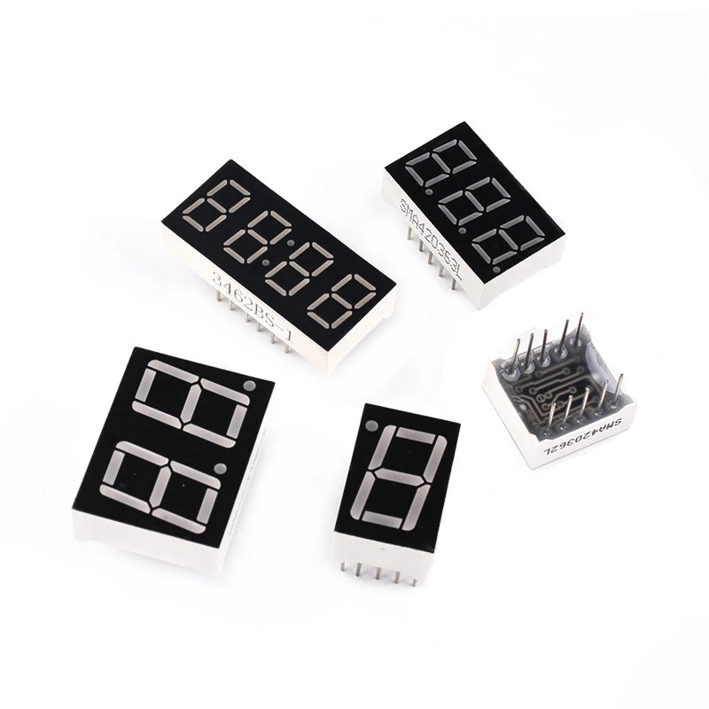 8 Segment LED Displays Common Anode / Cathode Different bits sizes Digital Tube - Image 3 of 4