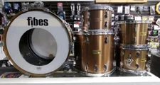 FIBES 5 PIECE DRUM SET 12 13 13 18 24