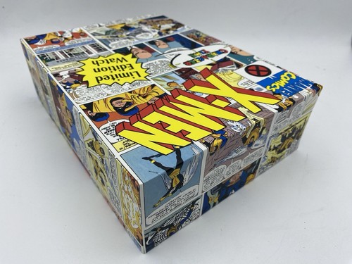 X-MEN Character Time Wrist Watch 1797/5000 Limited Edition Purple Plane Box 1993 - Picture 13 of 15