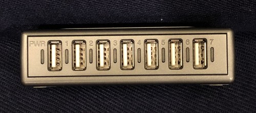 D-Link DUB-H7 7-Port USB 2.0 Hub High Speed Expansion Hub w/Power Supply Cord - Picture 5 of 5