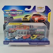 Micro Machines Series 5: Camaro Generations 16 Chase Rare Micro City Scene *NEW*