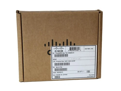 Cisco WIC-1AM-V2-RF Analog Module 1x RJ-11 for Cisco 1800, 2800 and 3800