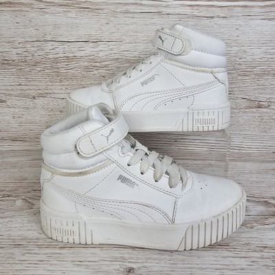 Puma Carina 2.0 Mid Mädchen Sneaker Weiß Größe UK 11 EU 29