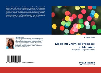 Modeling Chemical Processes in Materials F. Zeynep Temel
