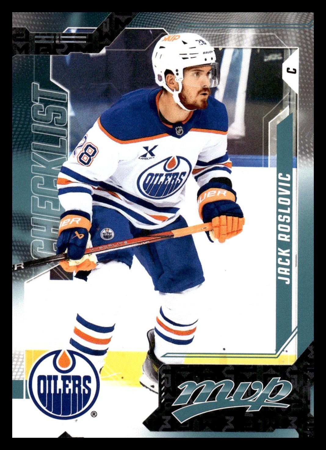 Jack Roslovic Edmonton Oilers 2026-27 MVP Upper Deck Checklist #200