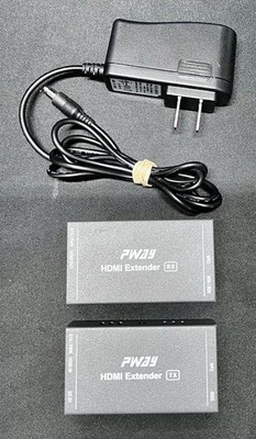 HDMI Extender Over Cat6 Cat5e 165FT TX RX Transmitter Receiver
