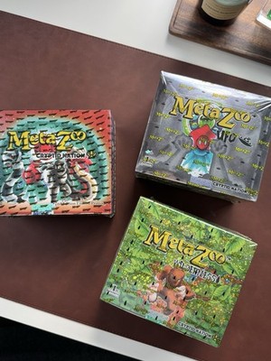 MetaZoo CCG Cryptid Nation Wilderness UFO Display 3er Lot Displays Sealed