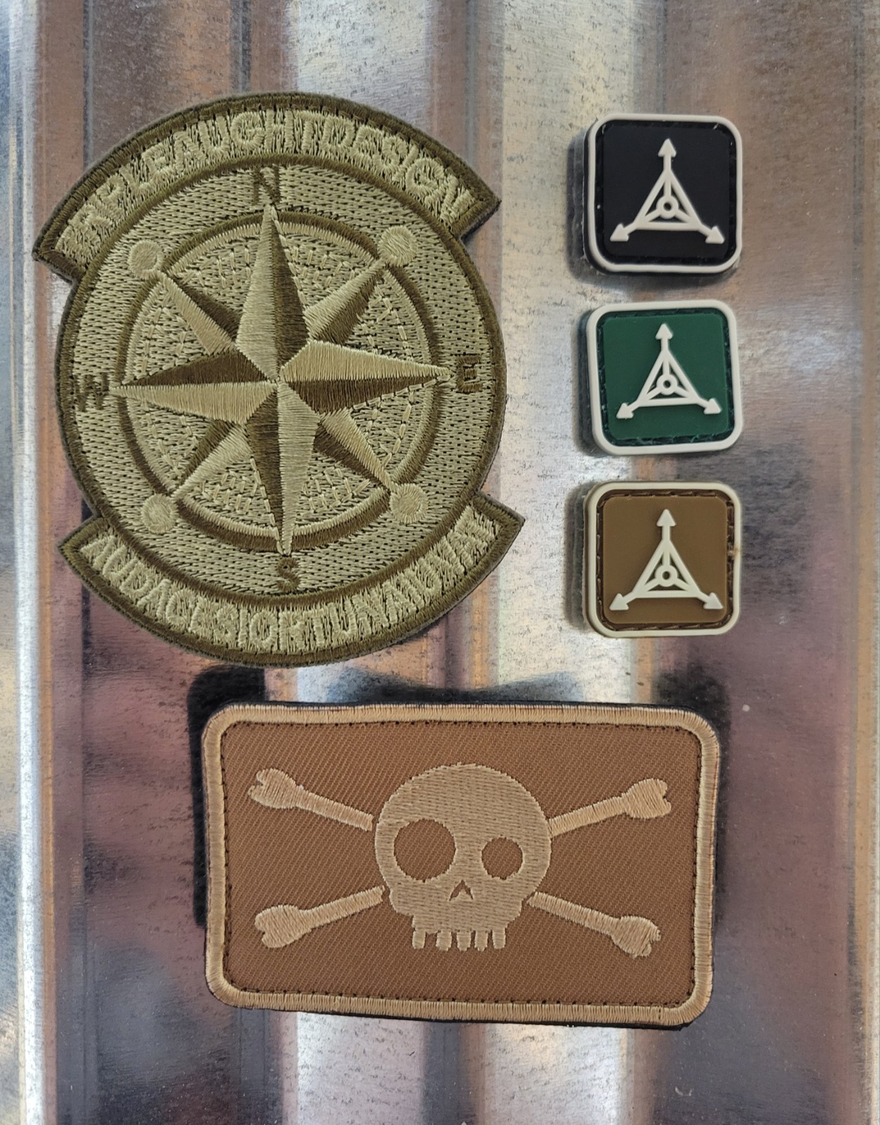 (5-Pack) TAD Patch lot (Triple Aught Design) (First Spear, 5.11, FOG, Arc, Werx)