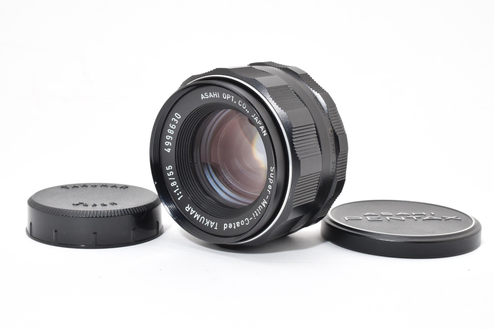 [Near MINT] PENTAX Asahi SUPER TAKUMAR 55mm F/1.8 Lens M42 from Japan #427-1