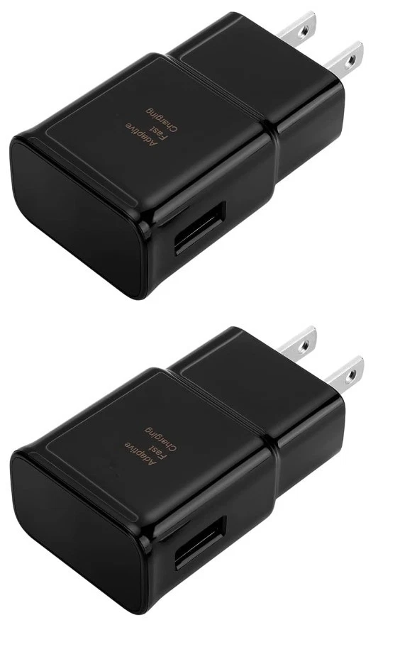 2X Adaptador Cargador de Pared Rápido USB Original 15W Samsung Para Samsung Galaxy A51 A14 Foto 2 de 4