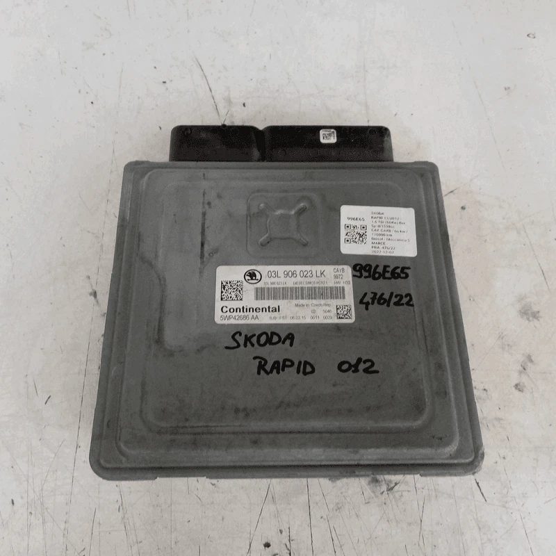03L906023LK Centralina iniezione  SKODA RAPID SPACEBACK 1.6 TDI (66Kw) SW - Immagine 2 di 4