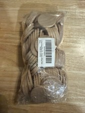 100Pcs 1.5 Inch Unfinished Blank Round Wood Slices for DIY Art Crafts