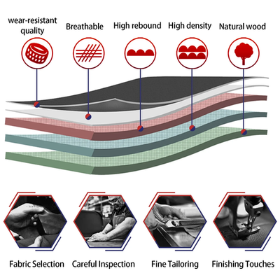 #ad Big and Tall Office Chair 400LBS Wide Seat Ergonomic Computer Desk Chair High 8 $83.72