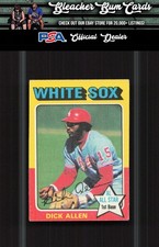 1975 Topps 400 Dick Allen Wrinkled