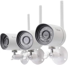 Zmodo 1080P Full HD Outdoor Wireless Security Camera System, 3 Pack Smart Home