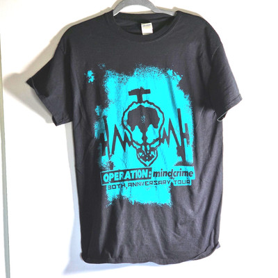 Authentic Queensryche 30th Anniversary 2018 Operation Mindcrime Concert Shirt M
