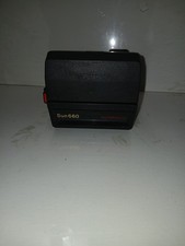 Polaroid Sun 660 Autofocus Instant Film Camera Vintage Black Untested No Film