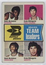 1974-75 Topps Bob McAdoo Ernie DiGregorio #83 HOF 1f6j