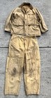 Vintage 50’s JC Higgins Men’s L Canvas Hunting Jacket Tan Shooting Coat & Pants — photo 1
