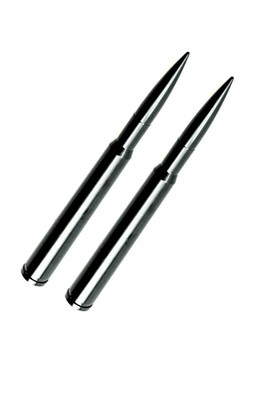 Bullet Style 0.3Cal (5.45'') 2-pack AM/FM/XM/CB Antennas Mast for HARLEY-DAVIDSON