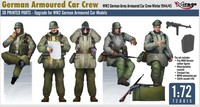 Mirage 720015 1:72 German Armoured Car Crew Winter 1944/45 [Figure Set]
