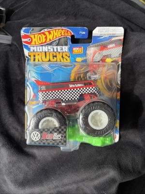 Hot Wheels 2023 Monster Trucks - Volkswagen VW Drag Bus Red/Black/White