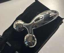 Used MTG ReFa CARAT Authentic Platinum Beauty Facial Roller