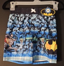 Batman Boys Swim Trunks XS 4-5