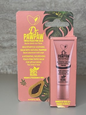 Dr. PawPaw Pfirsich Rose Getönter Lippen und Wangenbalsam Beauty soothing  10 ml
