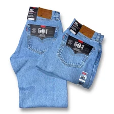 Levi’s 501® Men’s Original Regular Straight Fit Denim Jeans  New With Tags,